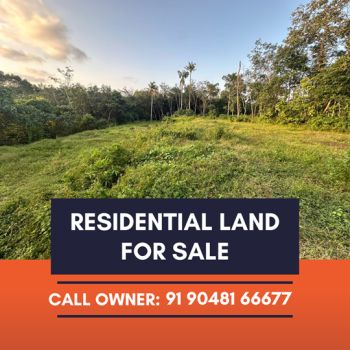 68 Cent Residential Land for Sale at Alappuzha Budget - 145000 Cent